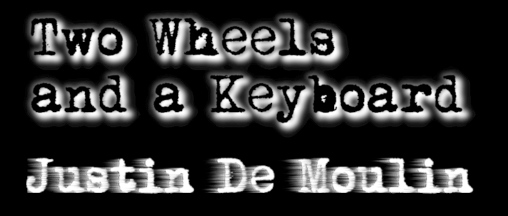 Two Wheels and a Keyboard Logo