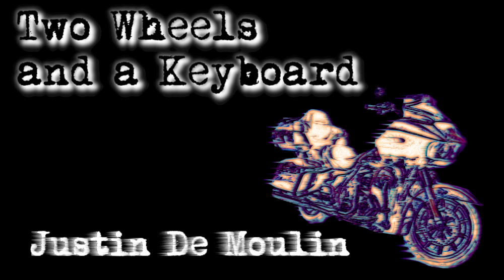 Two Wheels and a Keyboard Logo
